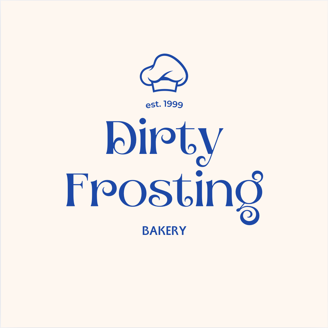 Dirty Frosting Bakery Logo